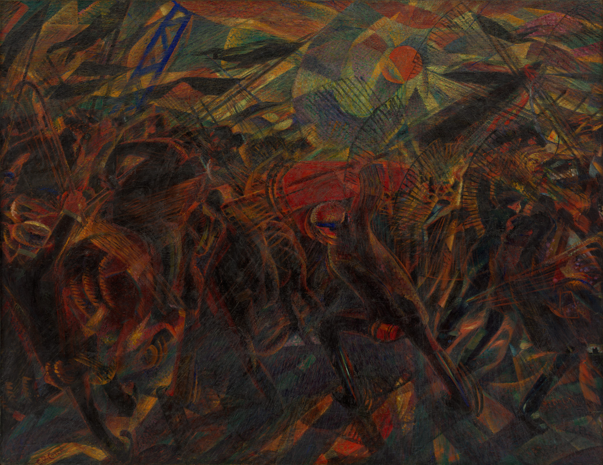 Funeral of the Anarchist Galli